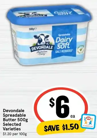 Ritchies Devondale Spreadable Butter offer