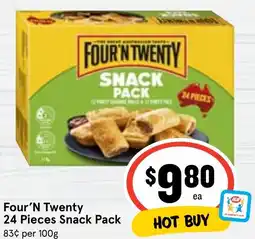 Ritchies Four'N Twenty 24 Pieces Snack Pack offer