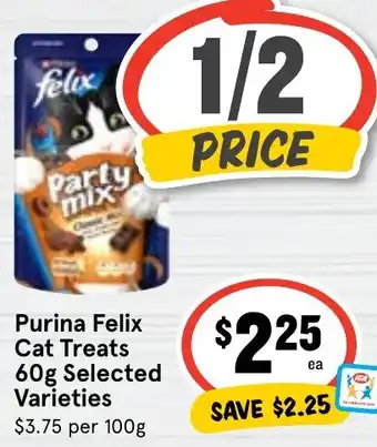 Ritchies Purina Felix Cat Treats offer