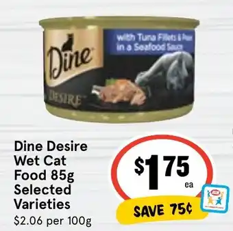 Ritchies Dine Desire Wet Cat Food offer