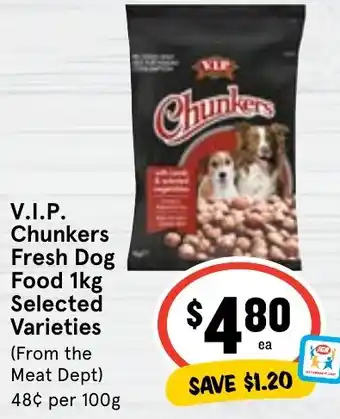 Ritchies V.I.P. Chunkers Fresh Dog Food offer