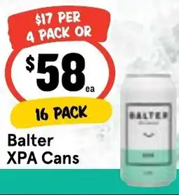 Ritchies Balter XPA Cans offer