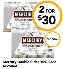 Cellarbrations Mercury Double Cider 10% Cans offer