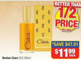 Direct Chemist Outlet Revlon Ciara EDC offer