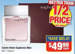 Direct Chemist Outlet Calvin Klein Euphoria Men EDT offer