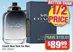 Direct Chemist Outlet Coach New York For Men EDT offer