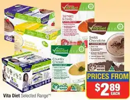 Direct Chemist Outlet Vita Diet Selected Vita Diet Selected Range** offer