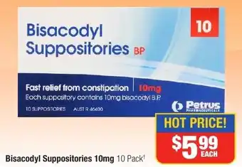 Direct Chemist Outlet Bisacodyl Suppositories offer