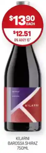 Harry Brown Kilarni barossa shiraz offer