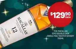 Harry Brown The macallan 12yo double cask single malt scotch whisky offer