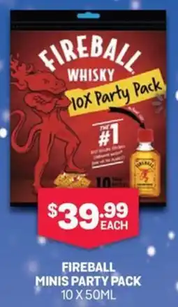 SipnSave Fireball minis party pack offer