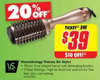 The Good Guys Nourishology Volume Air Styler offer