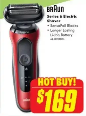 The Good Guys Series 6 Electric Shaver offer