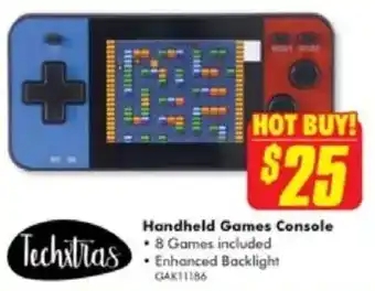 The Good Guys Handheld Games Console offer