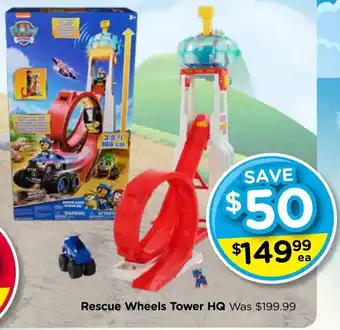 Toyworld Rescue Wheels Tower HQ offer