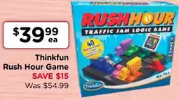 Toyworld Thinkfun Rush Hour Game offer