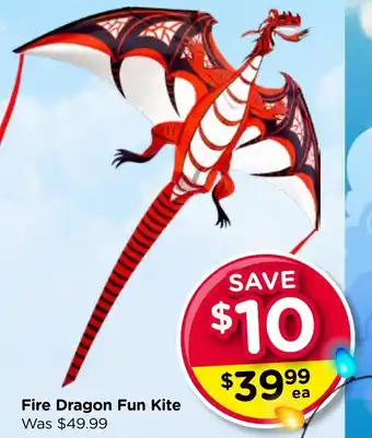 Toyworld Fire Dragon Fun Kite offer