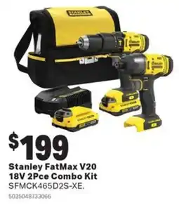 Mitre 10 Stanley FatMax V20 18V 2Pce Combo Kit offer