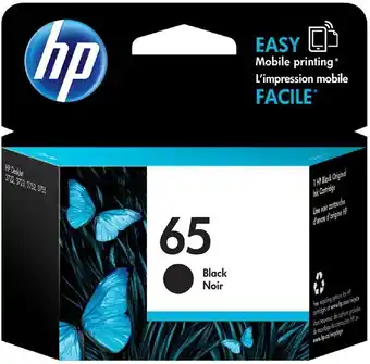 The Lucky Charm HP 65 Black Ink offer