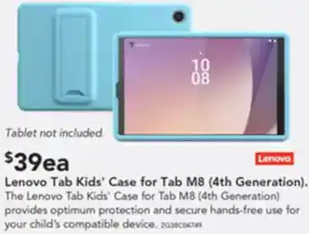 Harvey Norman Lenovo Tab Kids' Case for Tab M8 (4th Generation) offer