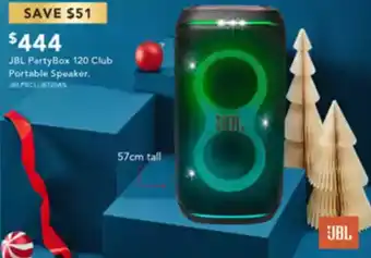 Harvey Norman JBL PartyBox 120 Club Portable Speaker offer