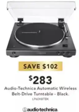 Harvey Norman Audio-Technica Automatic Wireless Belt-Drive Turntable offer