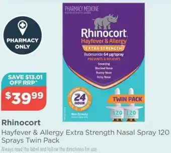 Your Local Pharmacy Rhinocort Hayfever & Allergy offer