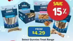 PetO Gunnies Treat Range offer