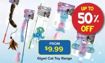 PetO Gigwi Cat Toy Range offer