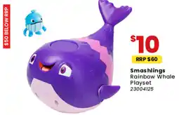 Toymate Smashlings Rainbow Whale Playset offer