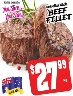 Farmer Jack's Beef fillet offer