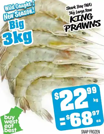 Farmer Jack's King prawns offer