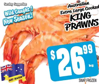 Farmer Jack's King prawns offer