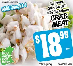Crab meat