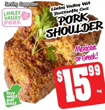 Farmer Jack's PORK SHOULDER offer