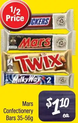 Farmer Jack's Mars Confectionery Bars offer