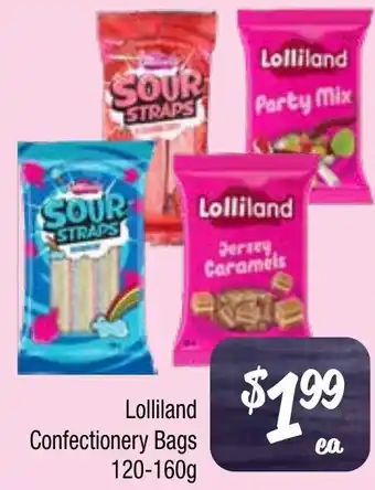 Farmer Jack's Lolliland Confectionery Bags offer