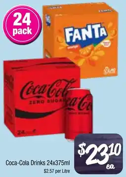 Farmer Jack's Coca-Cola Drinks offer