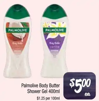 Farmer Jack's Palmolive Body Butter Shower Gel offer