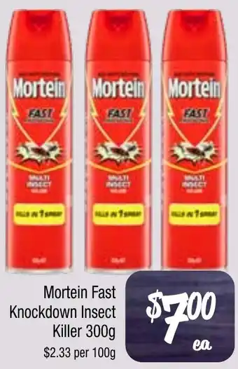 Farmer Jack's Mortein Fast Knockdown Insect Killer offer