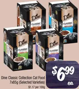 Farmer Jack's Dine Classic Collection Cat Food offer
