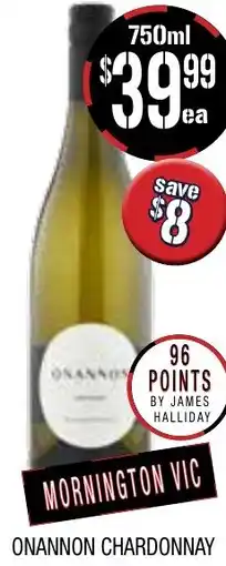 Farmer Jack's Onannon chardonnay offer