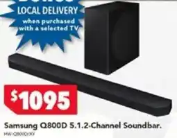 Harvey Norman Samsung Q800D 5.1.2-Channel Soundbar. offer