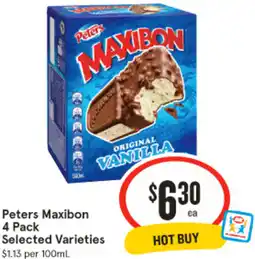 IGA Peters Maxibon offer