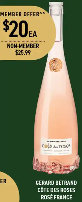 Dan Murphy's Gerard betrand côte des roses rosé france offer