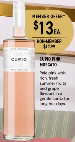 Dan Murphy's Cupio pink moscato offer