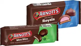 IGA Arnott’s Chocolate Biscuits 160-250g Selected Varieties offer
