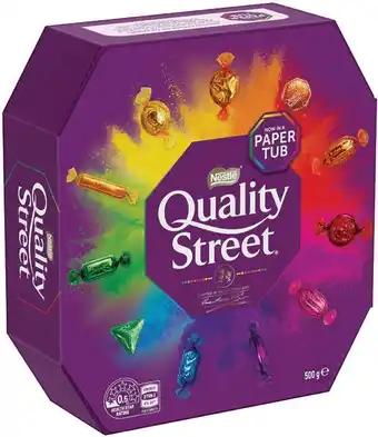 IGA Nestlé Quality Street Chocolate Tub 500g offer