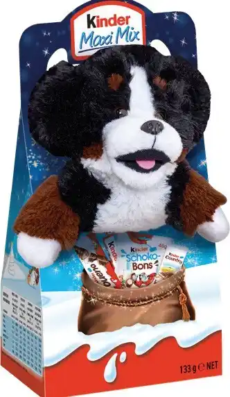 IGA Kinder Maxi Mix with Plush Soft Toy 133g offer