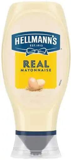 IGA Hellmann's Mayonnaise Squeeze 400‑432g Selected Varieties offer